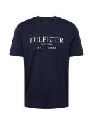 TOMMY HILFIGER Paita  marine / valkoinen