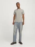 JACK & JONES Paita 'JJEPaulos'  tummabeige / vaaleanharmaa / musta / v...