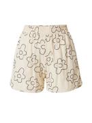 Urban Classics Housut  beige / musta