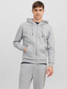 JACK & JONES Collegetakki 'JJEBradley'  meleerattu harmaa