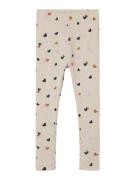 NAME IT Leggingsit 'NMFLUCKY'  beige / marine / ruskea / viininpunaine...