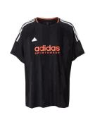 ADIDAS SPORTSWEAR Toiminnallinen paita 'TIRO Q3'  oranssi / musta / va...