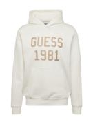 GUESS Collegepaita  beige / valkoinen