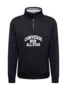 CONVERSE Collegepaita 'CLASSIC'  musta / valkoinen