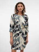 VERO MODA Mekko 'VMBELINE BEA'  beige / vaaleabeige / savunsininen / m...