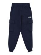 Nike Sportswear Housut  laivastonsininen / valkoinen