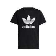ADIDAS ORIGINALS Paita 'Trefoil'  musta / valkoinen