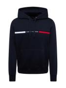 TOMMY HILFIGER Collegepaita  laivastonsininen / punainen / valkoinen