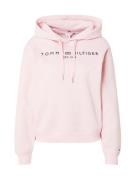 TOMMY HILFIGER Collegepaita  roosa / musta