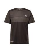 ADIDAS PERFORMANCE Toiminnallinen paita 'Ultimate'  harmaa / musta / v...