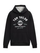 TOM TAILOR Collegepaita  minttu / musta / valkoinen