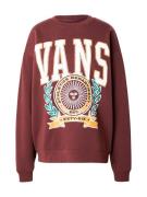 VANS Collegepaita 'First Team'  kastanjanruskea / smaragdi / oranssi /...