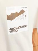 JACK & JONES Paita 'JCOART'  vaaleabeige / suklaa / brokadi / valkoine...