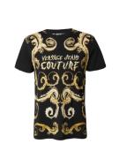 Versace Jeans Couture Paita  keltainen / kulta / musta / valkoinen