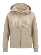 Gap Petite Collegetakki 'HERITAGE'  beige / tummabeige / offwhite