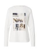 Key Largo Paita 'NUMBER'  beige / laivastonsininen / kulta / offwhite