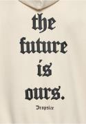 Dropsize Collegepaita 'Future Is Ours'  kerma / musta