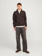 JACK & JONES Collegepaita 'JJEBradley'  tummanruskea