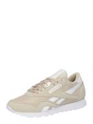 Reebok Matalavartiset tennarit 'CLASSIC'  beige / valkoinen