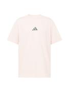 ADIDAS PERFORMANCE Toiminnallinen paita  harmaa / pastellinpinkki / mu...