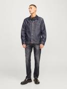 JACK & JONES Farkut 'JJIClark'  musta denim