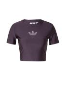 ADIDAS ORIGINALS Paita  tummanvioletti / hopea