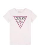 GUESS Paita  eosiini / musta / offwhite