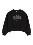 Nike Sportswear Collegepaita 'CLUB FLC'  musta / valkoinen