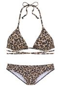 BRUNO BANANI Bikini  ecru / hiekka / ruskea / musta