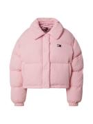 Tommy Jeans Talvitakki  vaalea pinkki