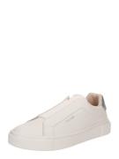 Calvin Klein Slip on -tennarit 'CUPSOLE'  hopea / luonnonvalkoinen