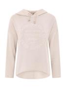 Zwillingsherz Collegepaita 'Positive Mind'  beige