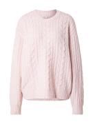 HOLLISTER Neulepaita 'COZY CABLE CREW'  vaaleanpunainen