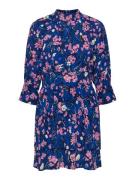 VERO MODA Mekko 'Gunna'  tummansininen / fuksia / roosa / musta / valk...