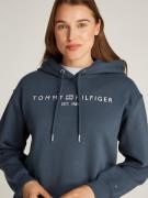 TOMMY HILFIGER Collegepaita  laivastonsininen / valkoinen