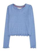 TOMMY HILFIGER Paita 'SLUB KNIT TOP LS'  sininen