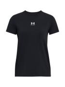 UNDER ARMOUR Toiminnallinen paita  musta / valkoinen