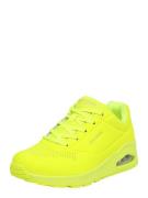 SKECHERS Matalavartiset tennarit 'Uno - Night Shades'  neonkeltainen