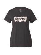 LEVI'S ® Paita 'The Perfect Tee'  musta / valkoinen