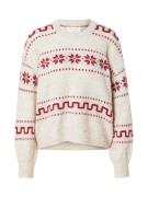 MSCH COPENHAGEN Neulepaita 'Lerato Hope'  beige / tummanpunainen