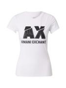 ARMANI EXCHANGE Paita  musta / valkoinen