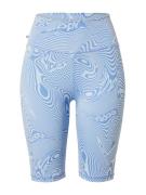 ADIDAS ORIGINALS Leggingsit 'Marble Print Bike'  sininen / vaaleansini...