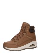 SKECHERS Nauhanilkkurit 'UNO RUGGED'  tummabeige / ruskea