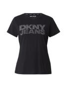 DKNY Paita  musta / hopea