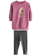 Next Setti 'Minnie Mouse'  beige / harmaa / burgundin punainen / musta