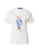 Polo Ralph Lauren Paita 'TRVLR BR'  sininen / ruskea / valkoinen