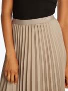 TOMMY HILFIGER Hame 'FLUID PLEATED PULL ON MIDI SKIRT'  beige