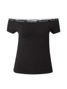 Calvin Klein Jeans Paita  musta / offwhite