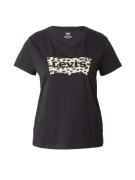 LEVI'S ® Paita 'The Perfect Tee'  ecru / musta