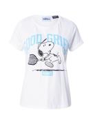 Frogbox Paita 'Snoopy Good Grief'  neonsininen / musta / valkoinen